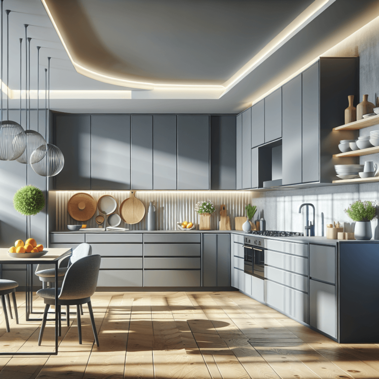 anthrazitfarbene Modulare Küche-Köln