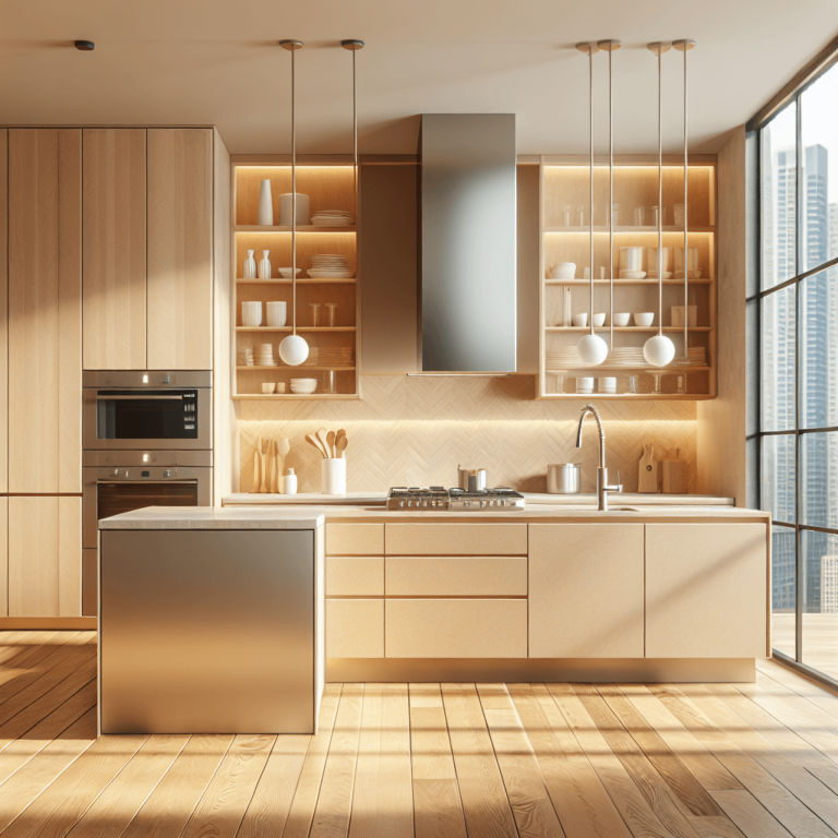 beige Design Küche-Köln