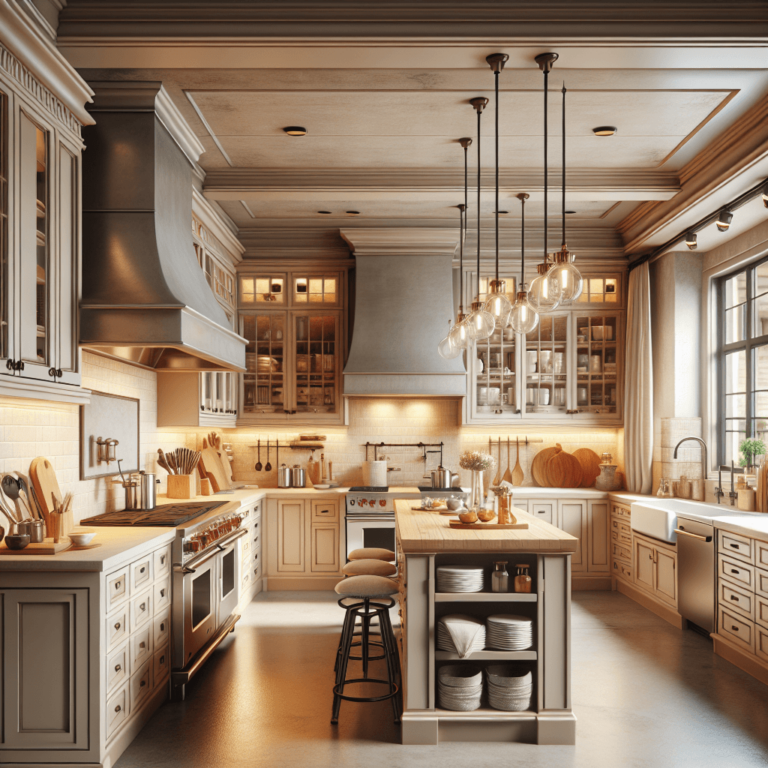 beige Industrial Style Küche-Köln