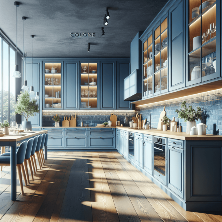 blaue Mediterrane Küche-Köln