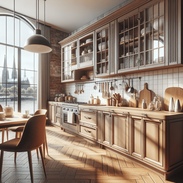 braune Anrichte Küche-Köln