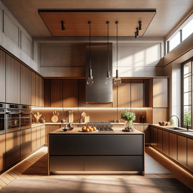 braune Design Küche-Köln