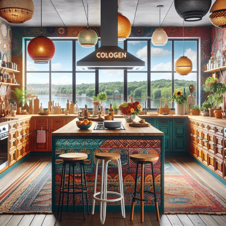 bunte Boho Style Küche-Köln