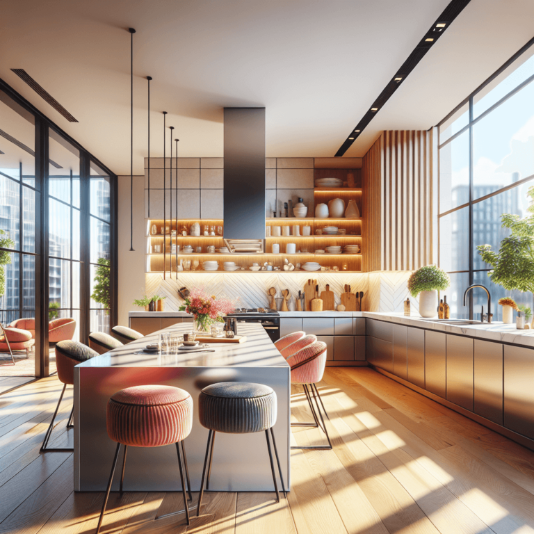 bunte Design Küche-Köln