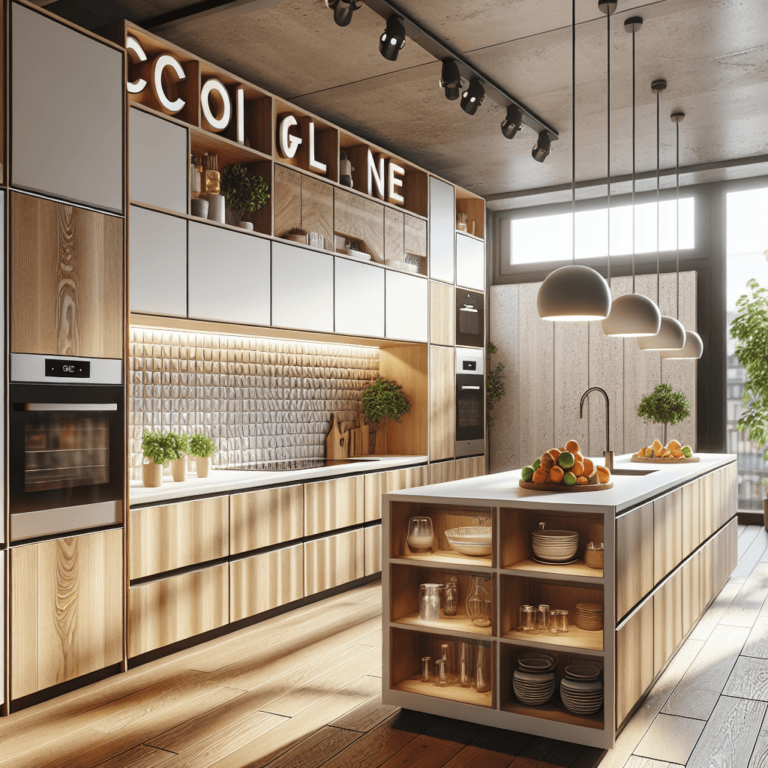 bunte Freistehende Küche-Köln