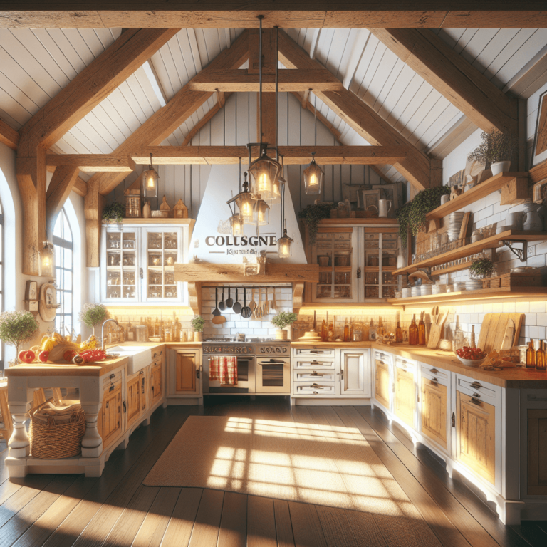 bunte Küche im Bauernhausstil-Köln