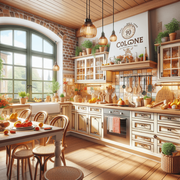 bunte Landhausküche-Köln