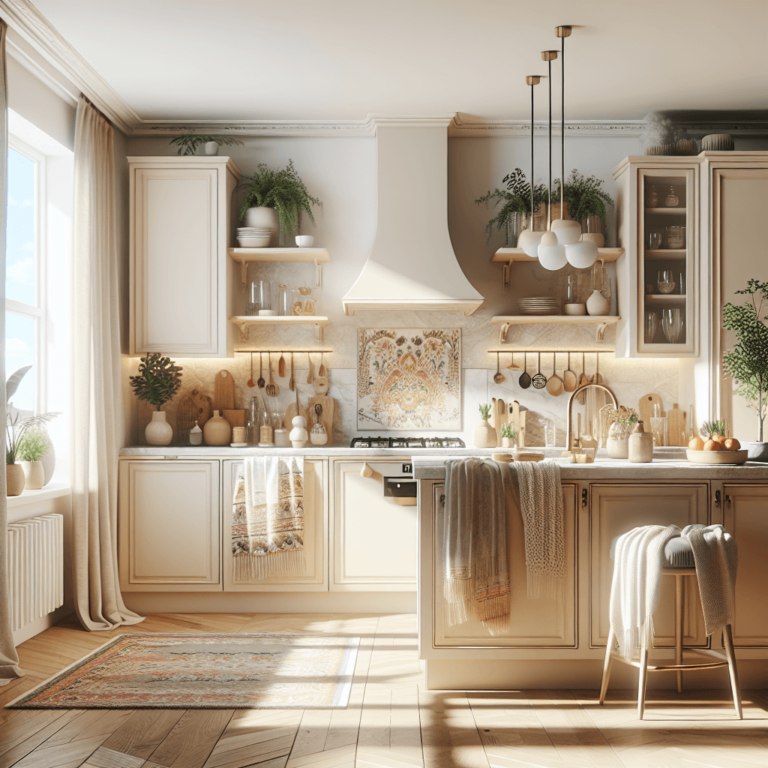 cremefarbene Boho Style Küche-Köln