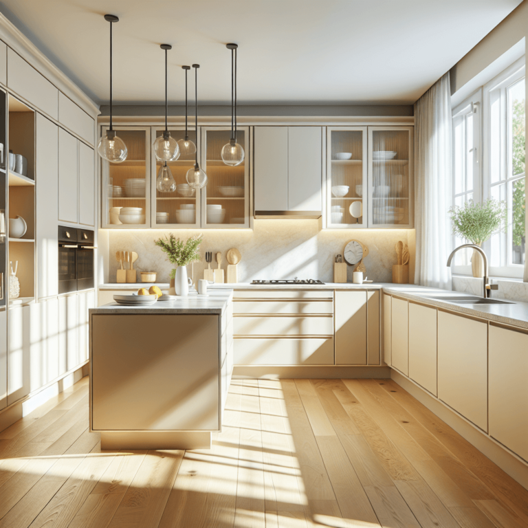 cremefarbene Modulare Küche-Köln