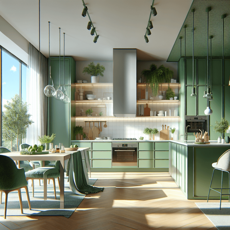 grüne Design Küche-Köln