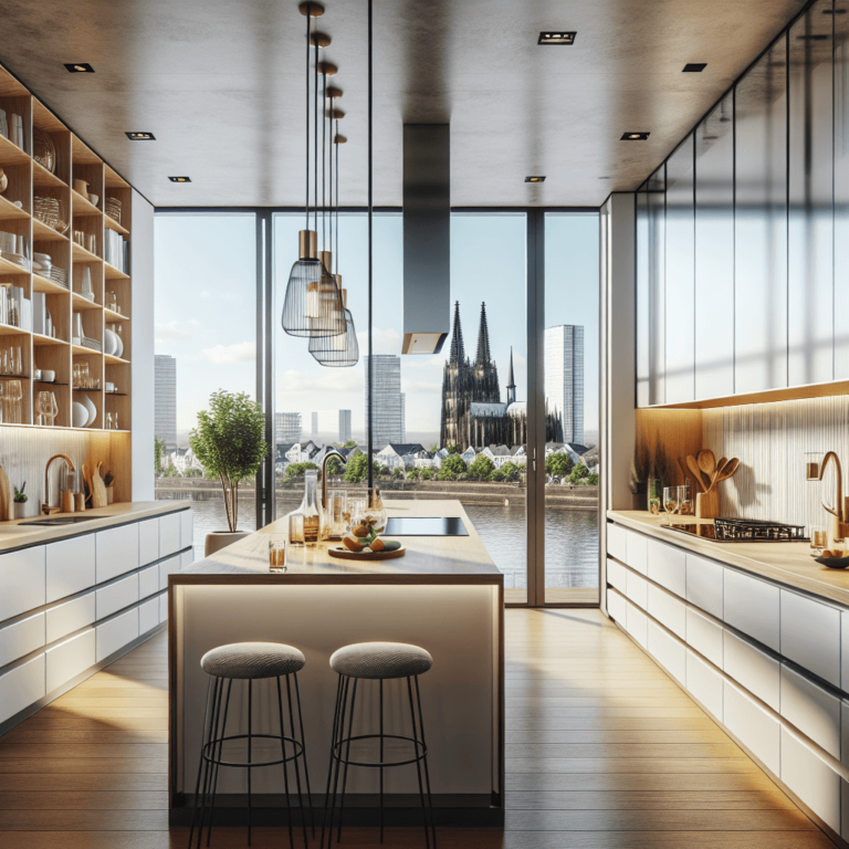 hochglanz Freistehende Küche-Köln