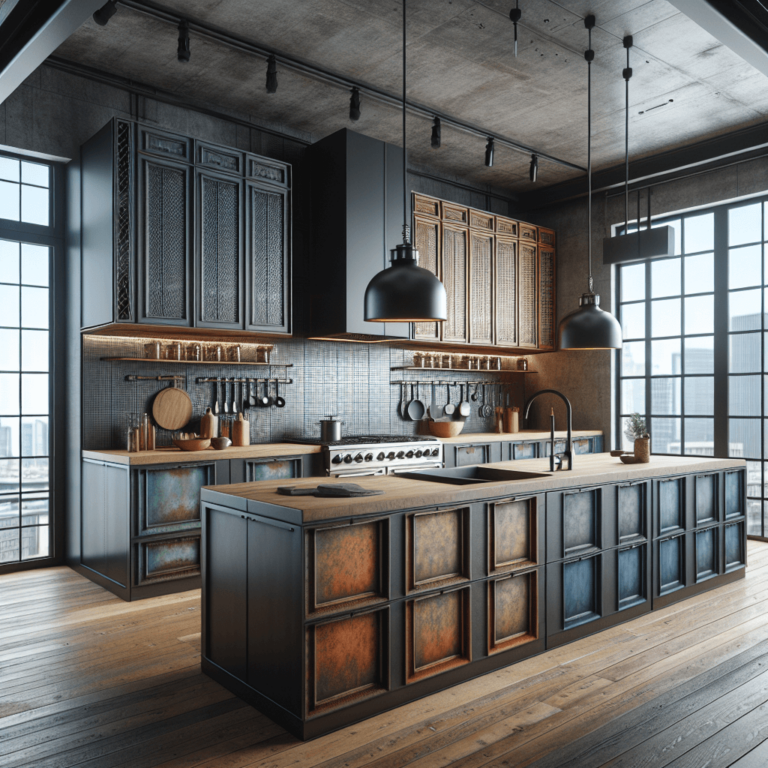 matte Industrial Style Küche-Köln