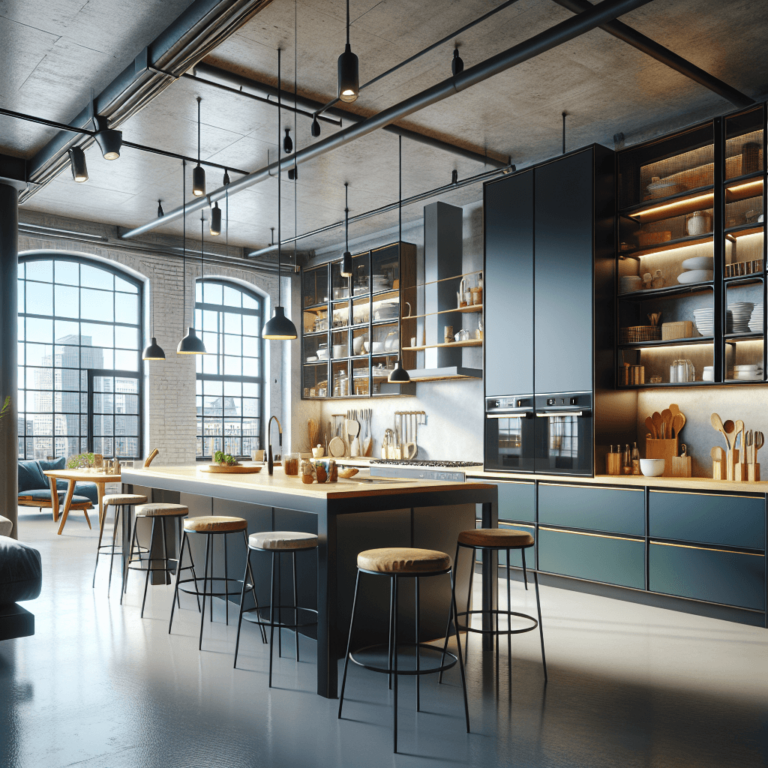 matte Küche im Loftstil-Köln