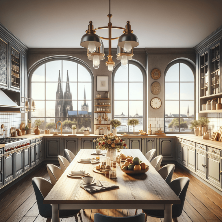 matte Küche im Vintage Chic Stil-Köln