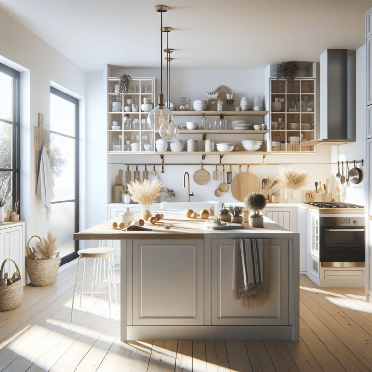 weiße Boho Style Küche-Köln